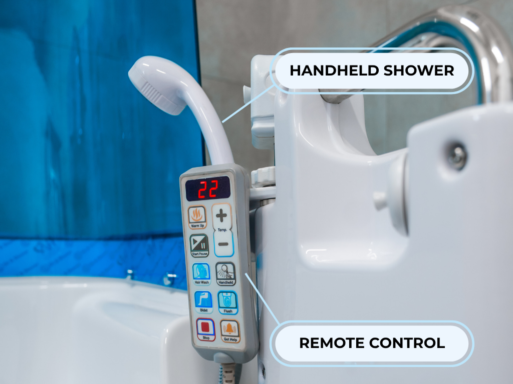 Sit & Shower feature graphic 5